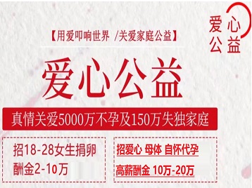 西固捐卵助孕生子 爱心志愿者招募